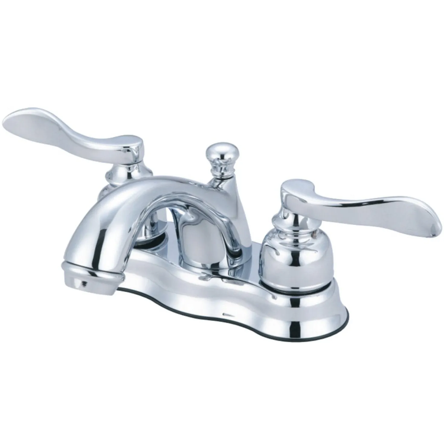 Kingston Brass NuWave French 2-Handle 4-Inch Centerset Bathroom Faucet