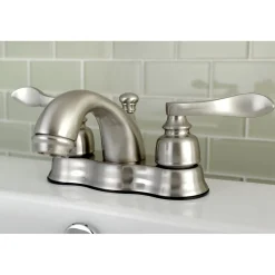 Kingston Brass NuWave French 2-Handle 4-Inch Centerset Bathroom Faucet
