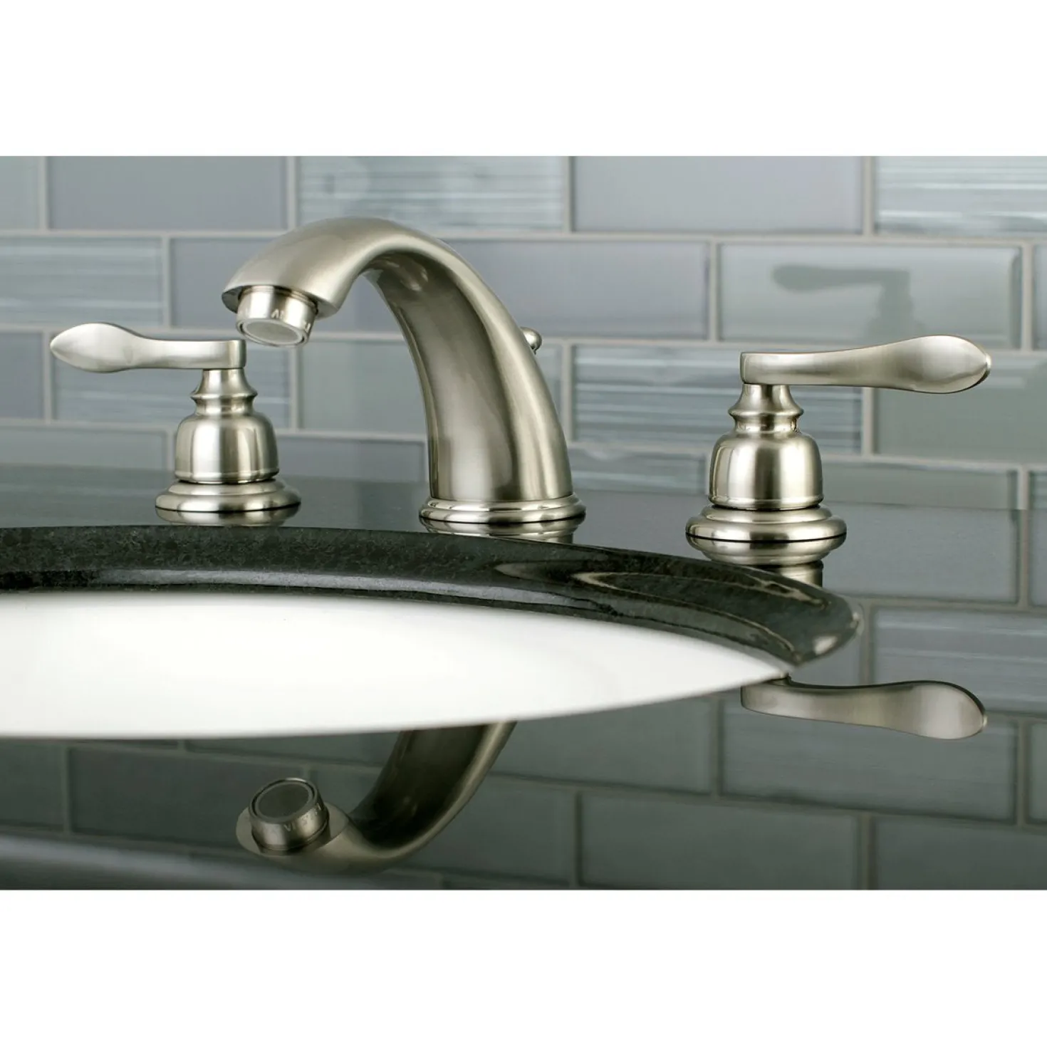 Kingston Brass NuWave French Widespread Bathroom Faucet
