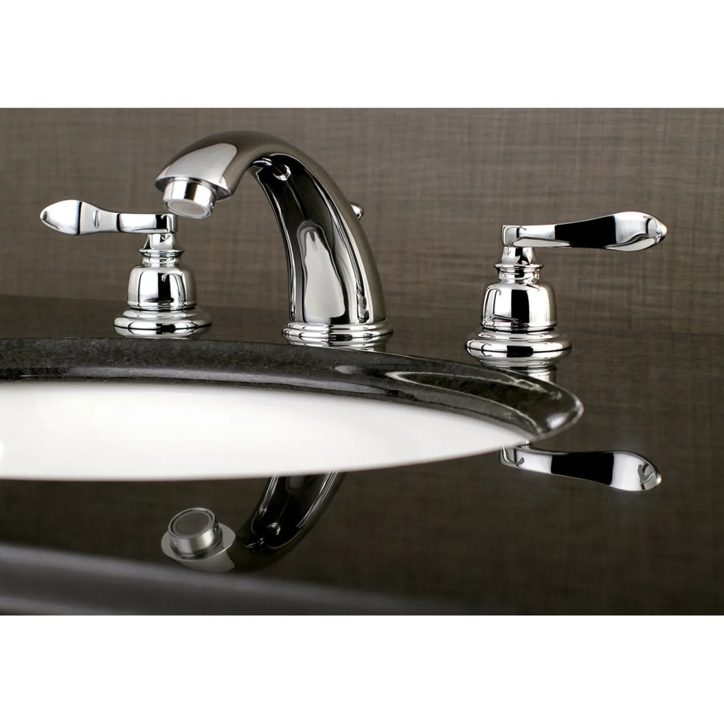 Kingston Brass NuWave French Widespread Bathroom Faucet