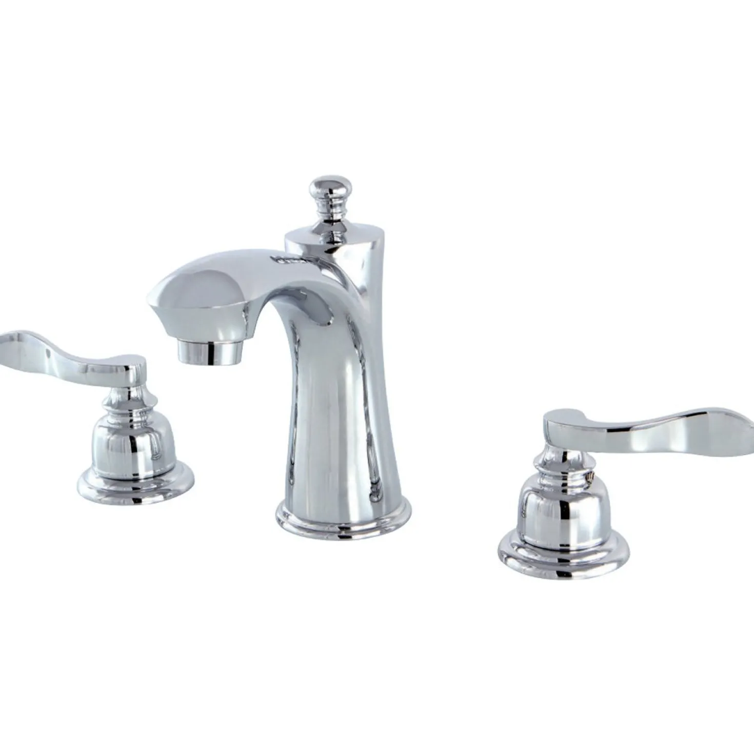 Kingston Brass NuWave French 8-Inch Widespread Bathroom Faucet