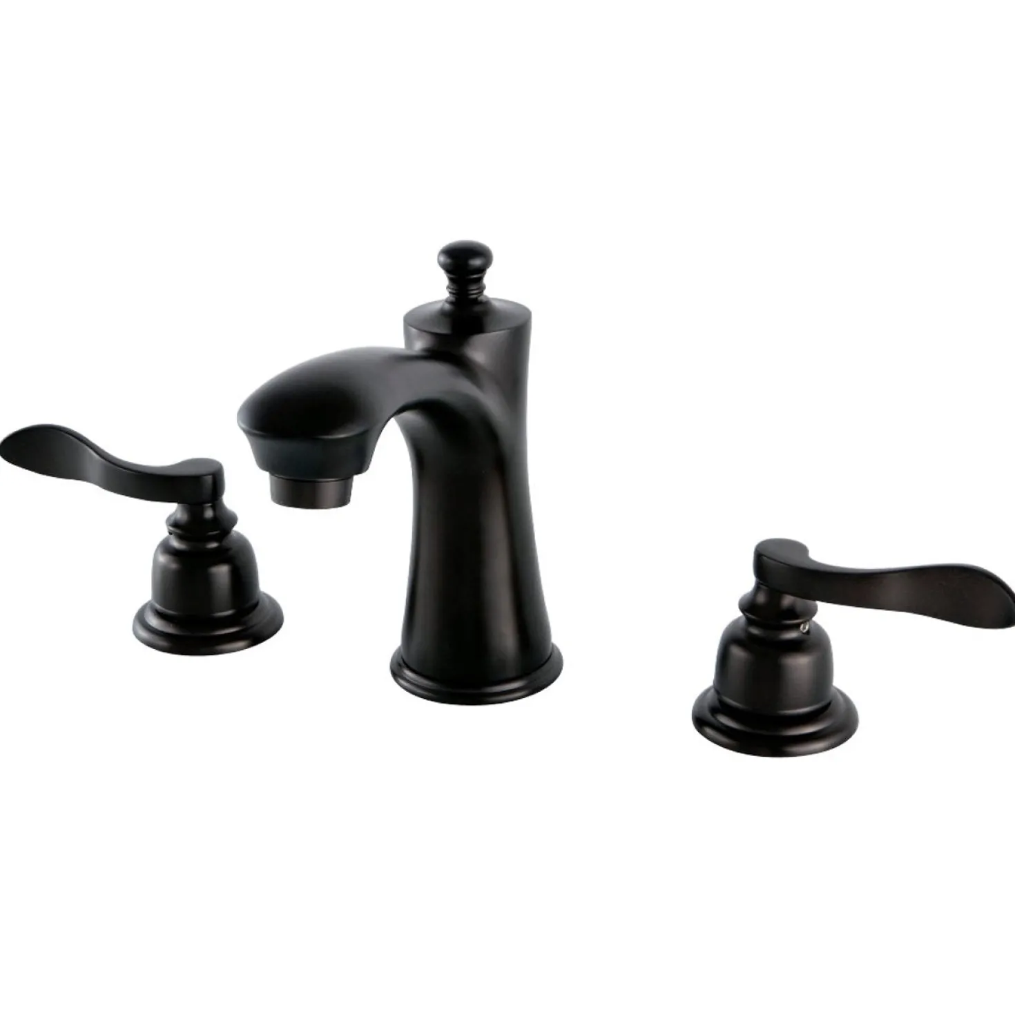 Kingston Brass NuWave French 8-Inch Widespread Bathroom Faucet