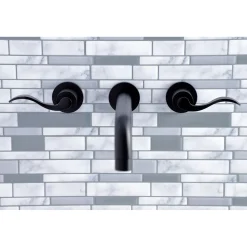 Kingston Brass NuWave 2-Handle Wall Mount Roman Tub Faucet