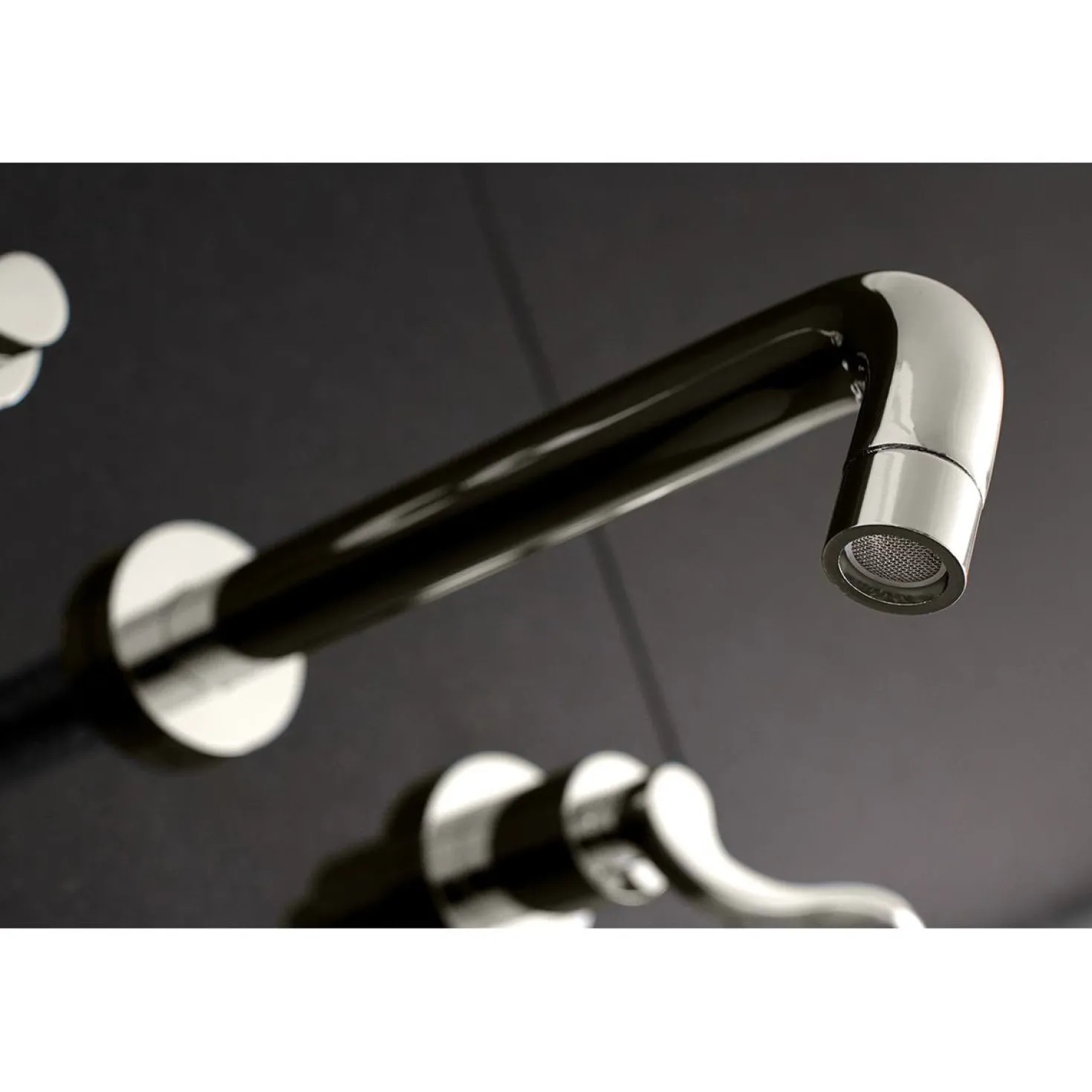 Kingston Brass NuWave 2-Handle Wall Mount Roman Tub Faucet