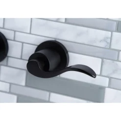 Kingston Brass NuWave 2-Handle Wall Mount Roman Tub Faucet