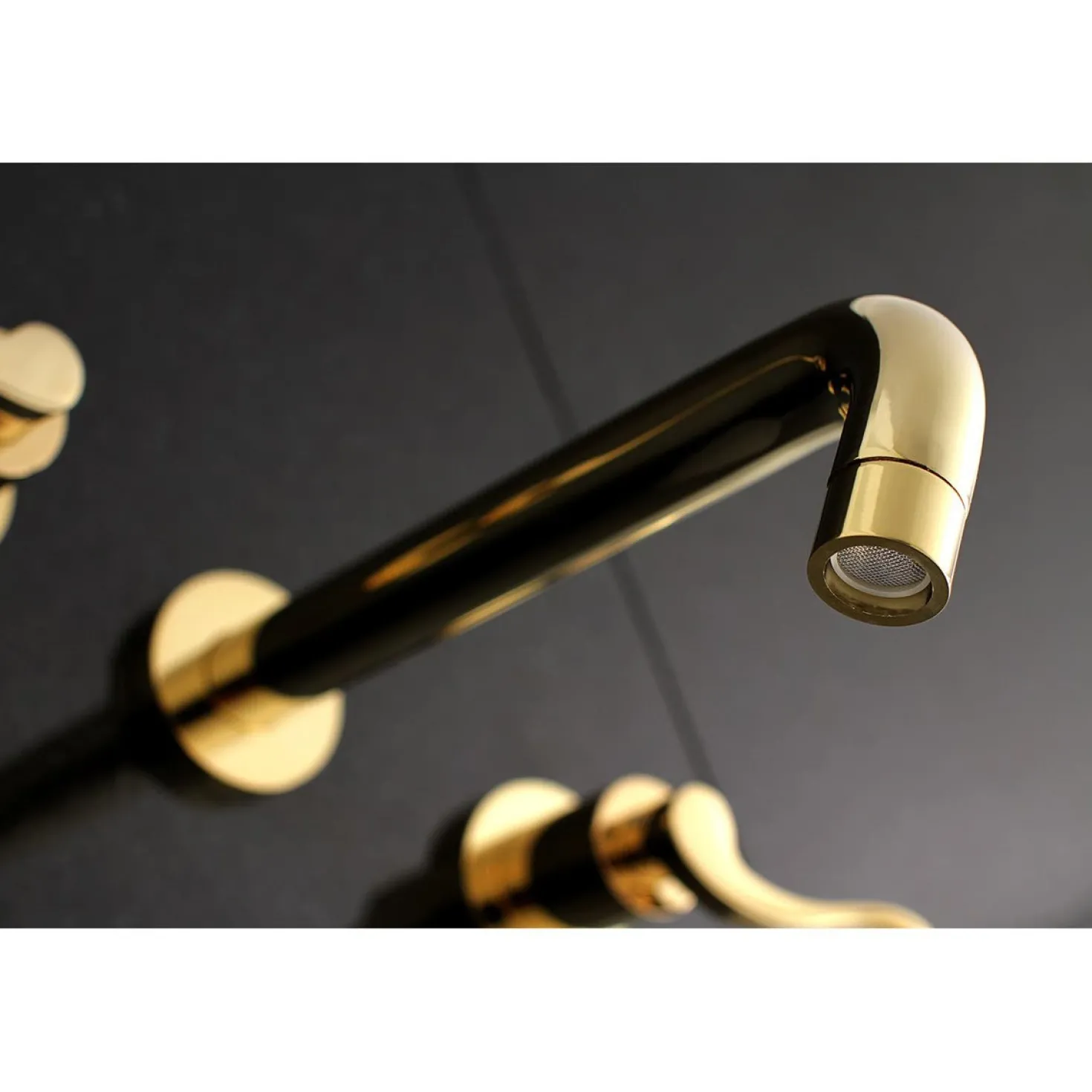 Kingston Brass NuWave 2-Handle Wall Mount Roman Tub Faucet