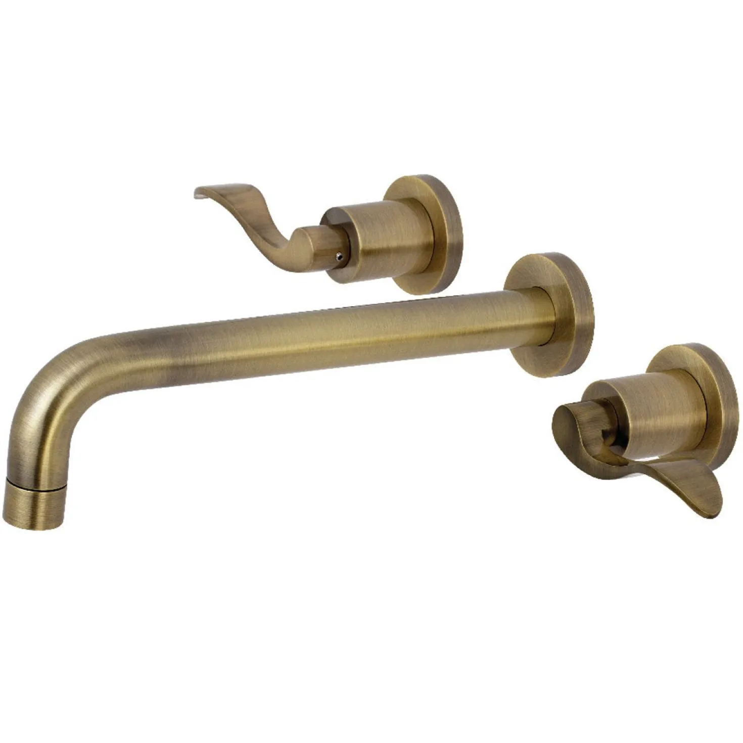 Kingston Brass NuWave 2-Handle Wall Mount Roman Tub Faucet