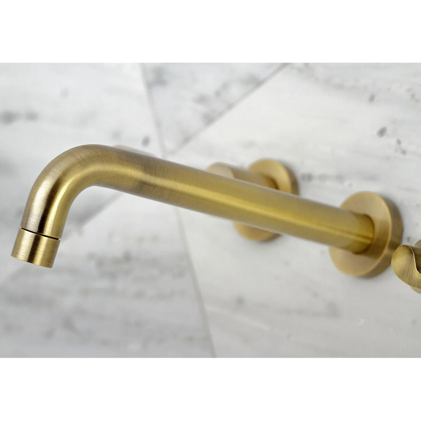 Kingston Brass NuWave 2-Handle Wall Mount Roman Tub Faucet