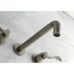 Kingston Brass NuWave 2-Handle Wall Mount Roman Tub Faucet