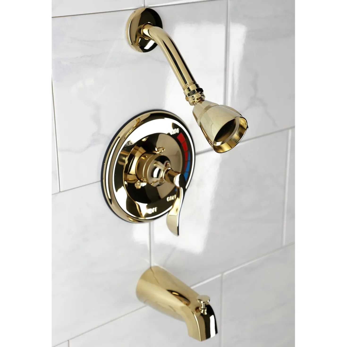 Kingston Brass NuWave Tub and Shower Faucet