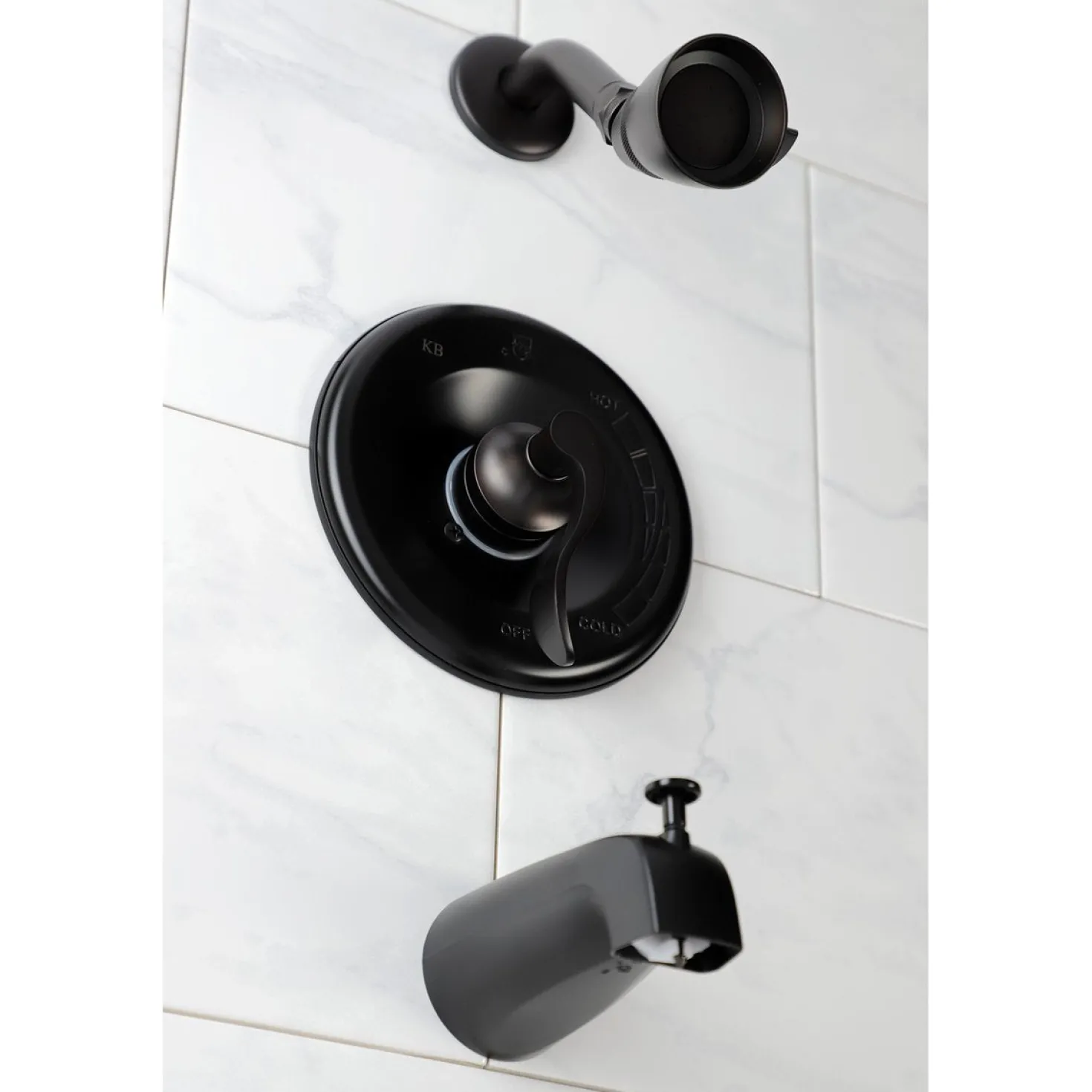 Kingston Brass NuWave Tub and Shower Faucet