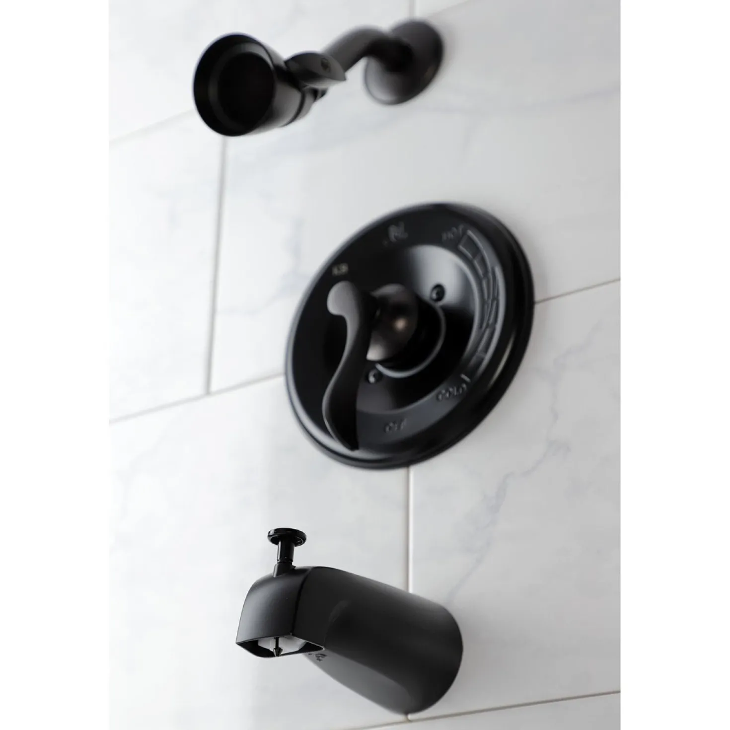 Kingston Brass NuWave Tub and Shower Faucet