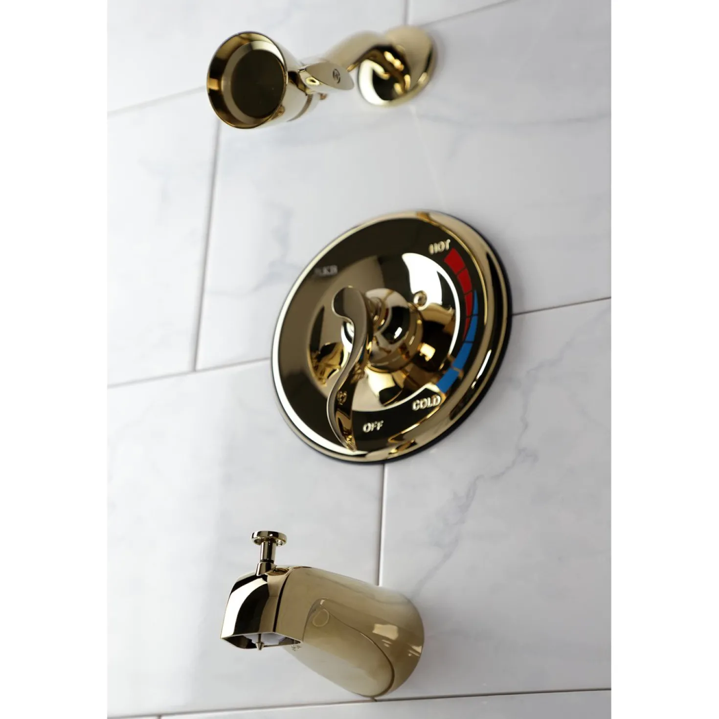 Kingston Brass NuWave Tub and Shower Faucet