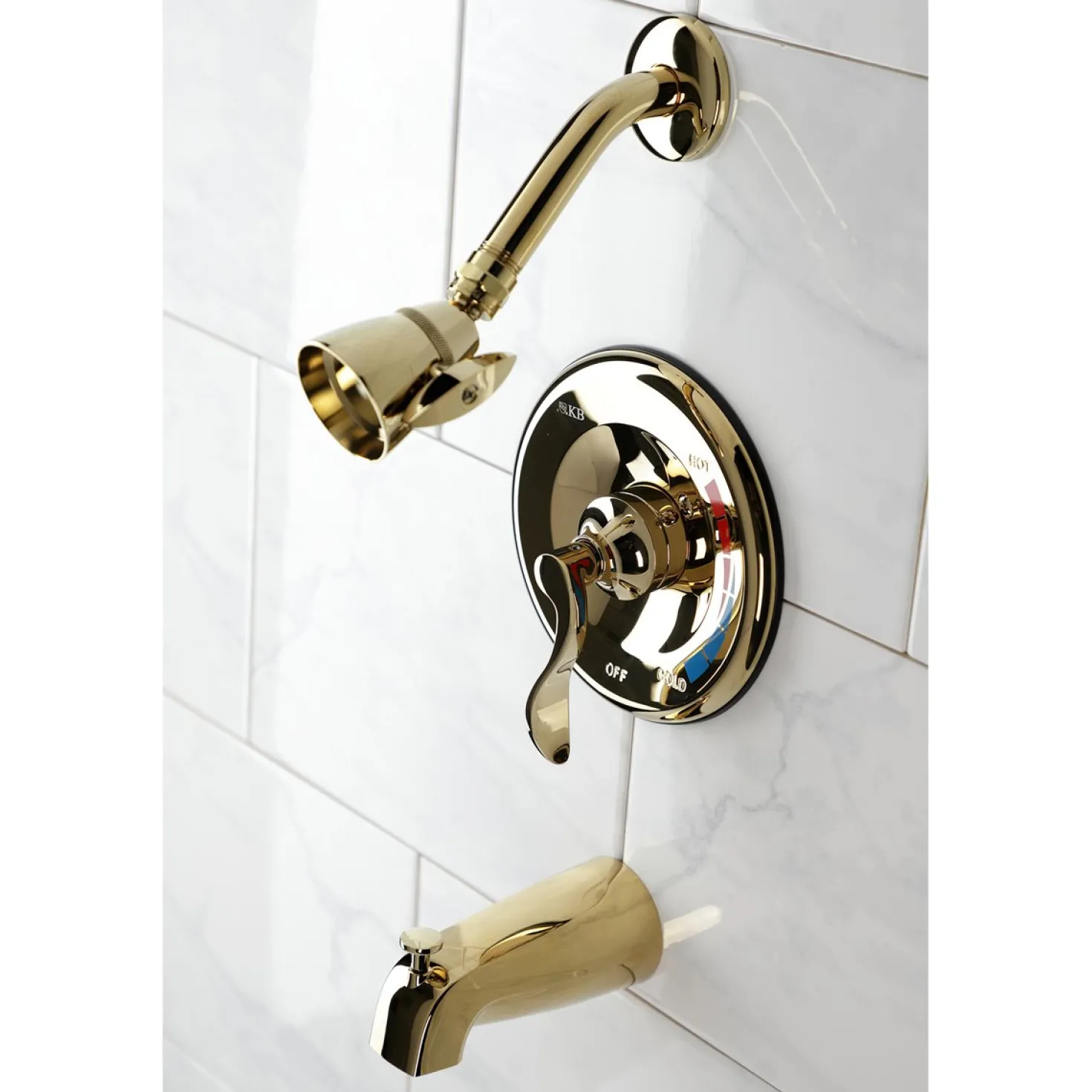 Kingston Brass NuWave Tub and Shower Faucet