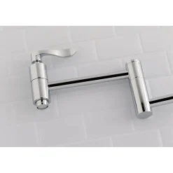 Kingston Brass NuWave Wall Mount Pot Filler Kitchen Faucet