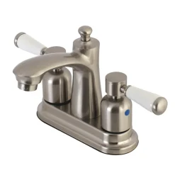 Kingston Brass Paris 4" Centerset Deck Mount Bathroom Faucet