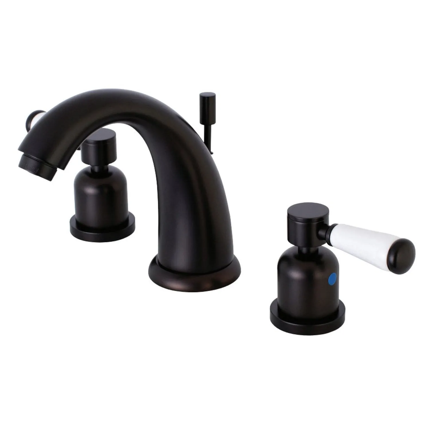 Kingston Brass Paris Deck Mount 8" Widespread Bathroom Faucet