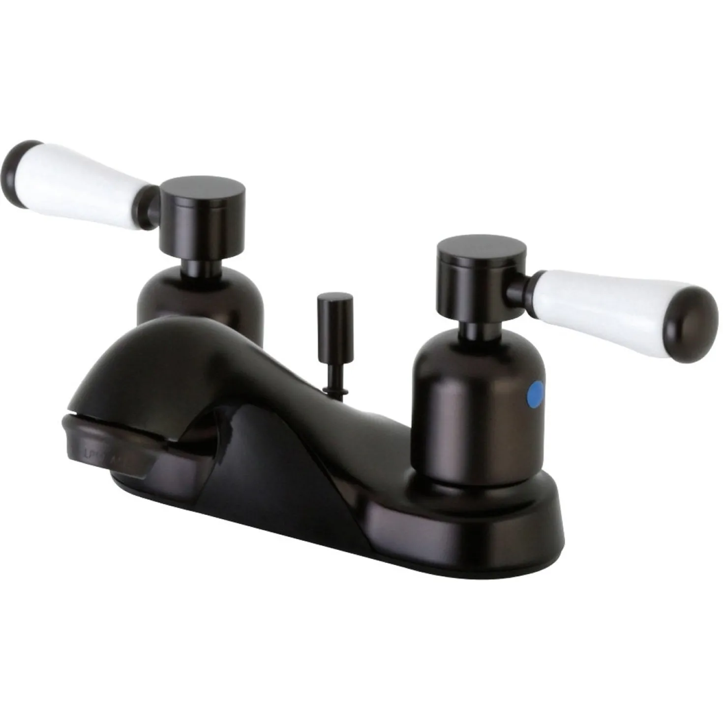 Kingston Brass Paris Deck Mount 4" Centerset Bathroom Faucet