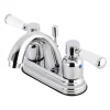 Kingston Brass Paris 4-Inch Centerset Two-Handle Bathroom Faucet