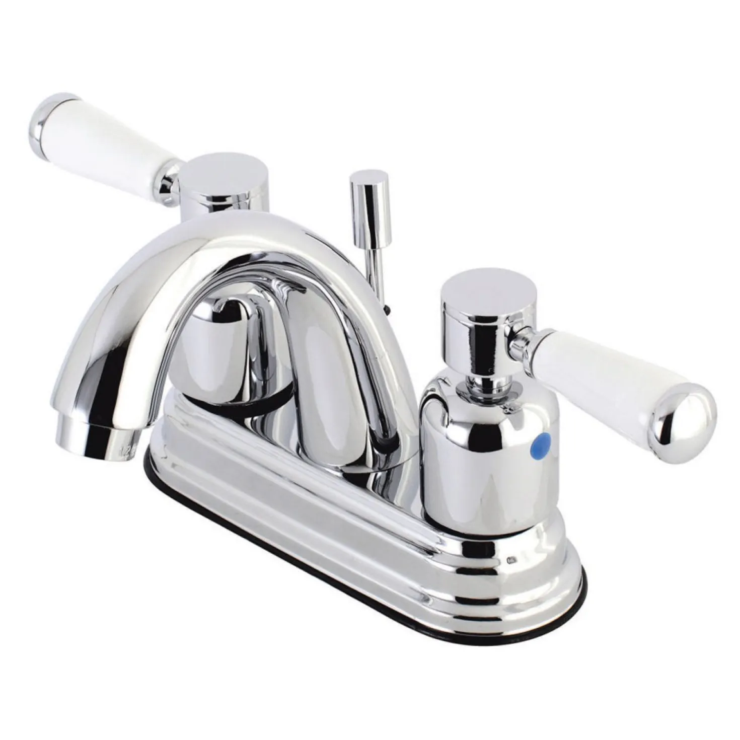 Kingston Brass Paris 4-Inch Centerset Two-Handle Bathroom Faucet