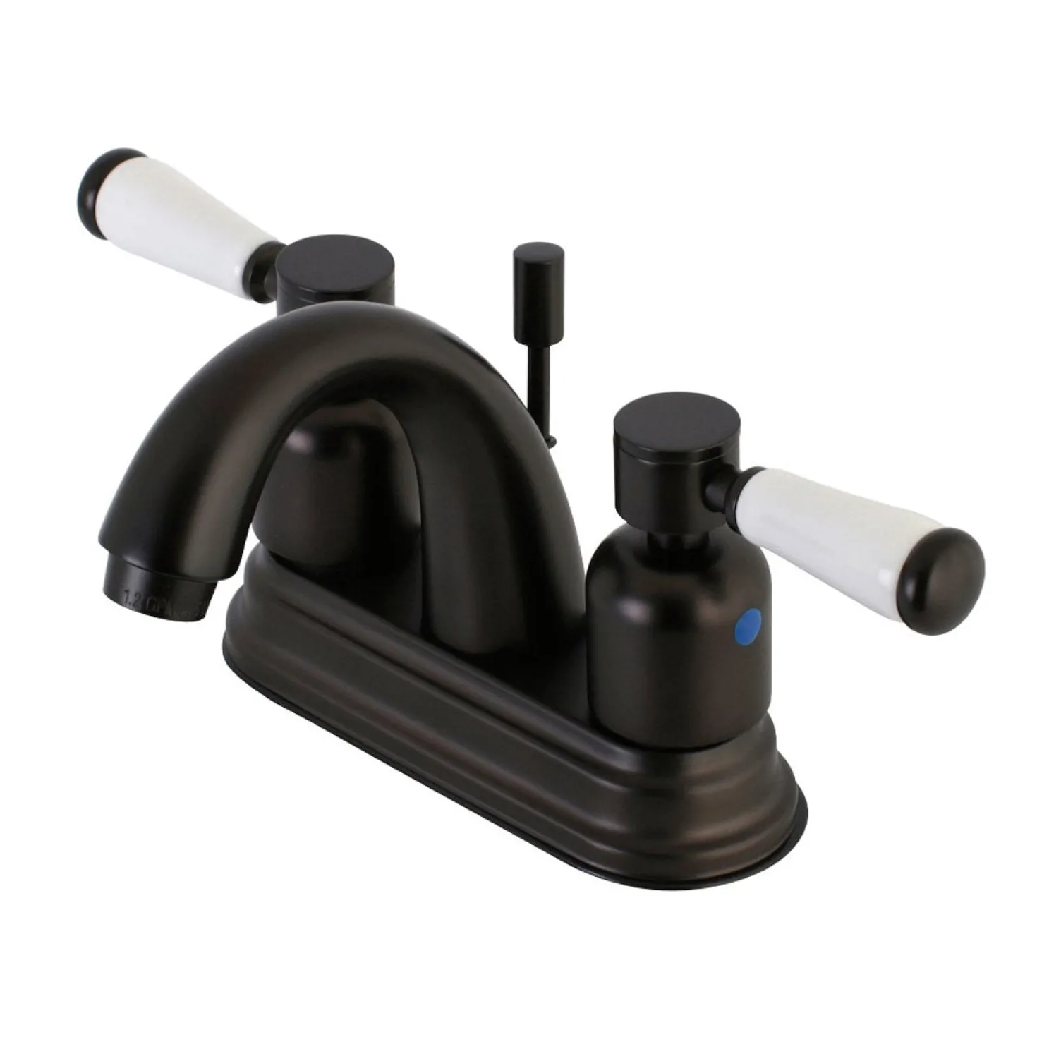 Kingston Brass Paris 4-Inch Centerset Two-Handle Bathroom Faucet