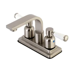 Kingston Brass Paris 4-Inch Centerset 2-Handle Bathroom Faucet