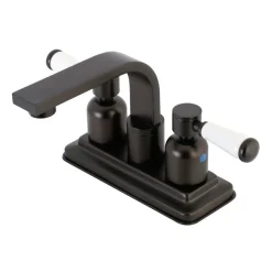 Kingston Brass Paris 4-Inch Centerset 2-Handle Bathroom Faucet