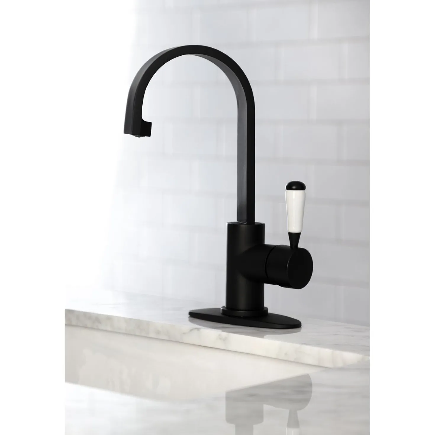 Kingston Brass Paris One-Handle 1-Hole Deck Mounted Bar Faucet