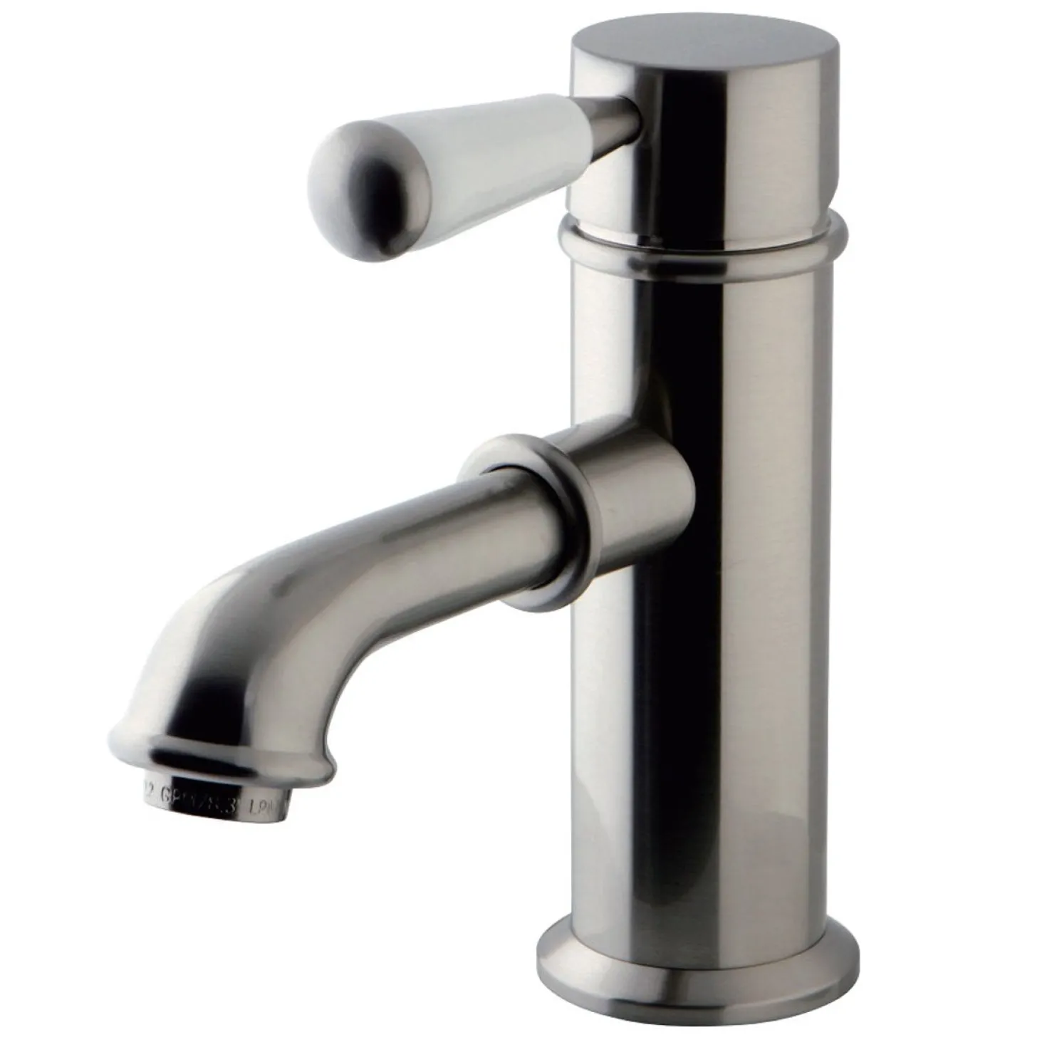 Kingston Brass Paris Single Porcelain Lever Handle Bathroom Faucet