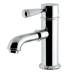 Kingston Brass Paris Single Porcelain Lever Handle Bathroom Faucet