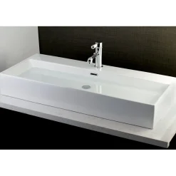 Kingston Brass Paris Single Porcelain Lever Handle Bathroom Faucet