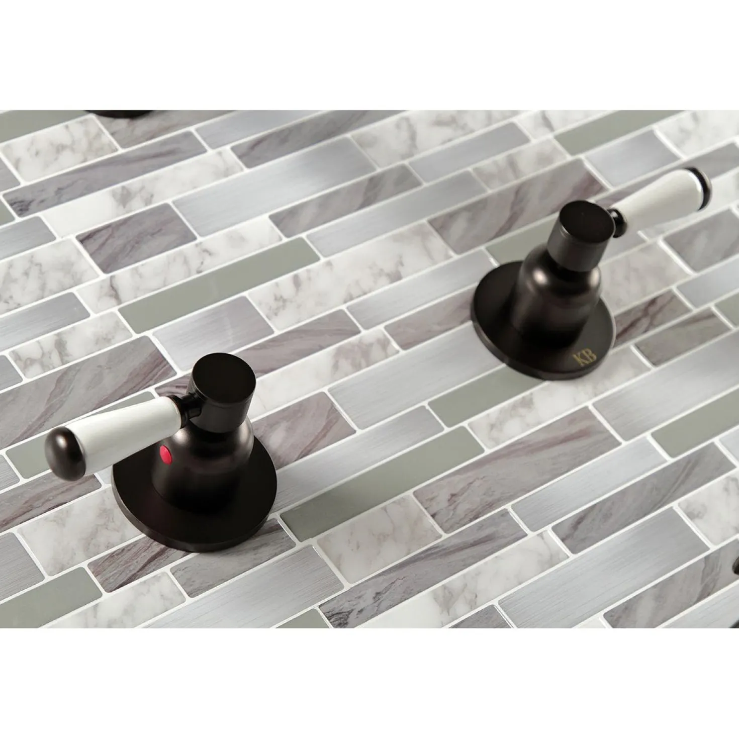Kingston Brass Paris Two-Handle Tub and Shower Faucet