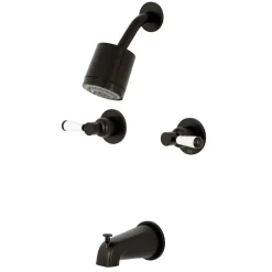 Kingston Brass Paris Two-Handle Tub and Shower Faucet