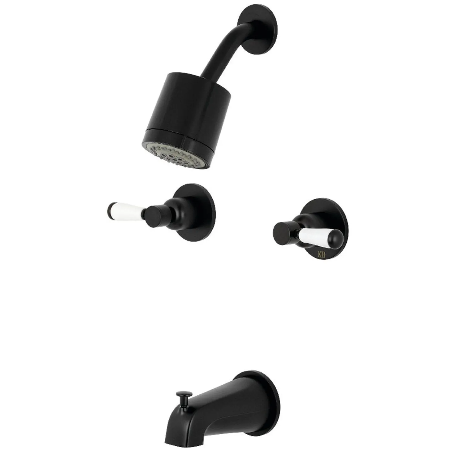 Kingston Brass Paris Two-Handle Tub and Shower Faucet