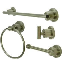 Kingston Brass 4-Piece 18" Bathroom Accessories Set