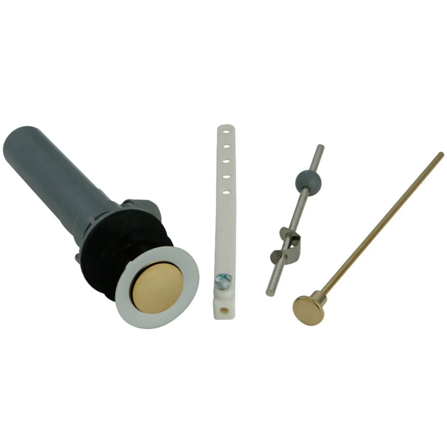 Kingston Brass Plastic Pop-Up Drain with Overflow