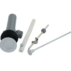 Kingston Brass Plastic Pop-Up Drain with Overflow