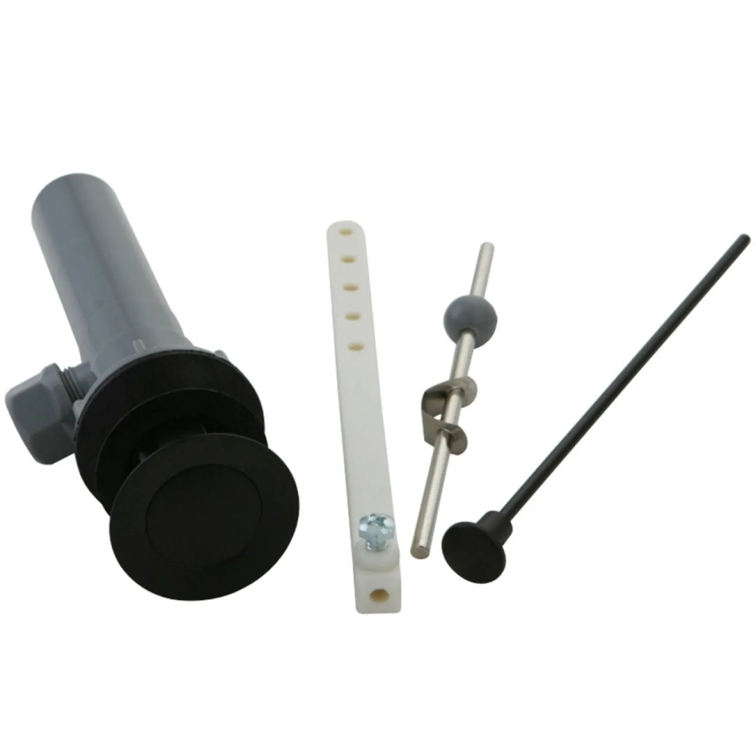 Kingston Brass Plastic Pop-Up Drain with Overflow