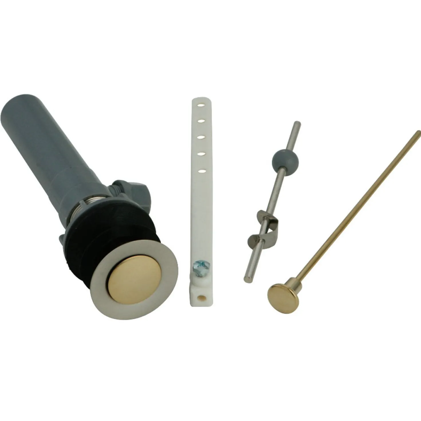 Kingston Brass Plastic Pop-Up Drain with Overflow