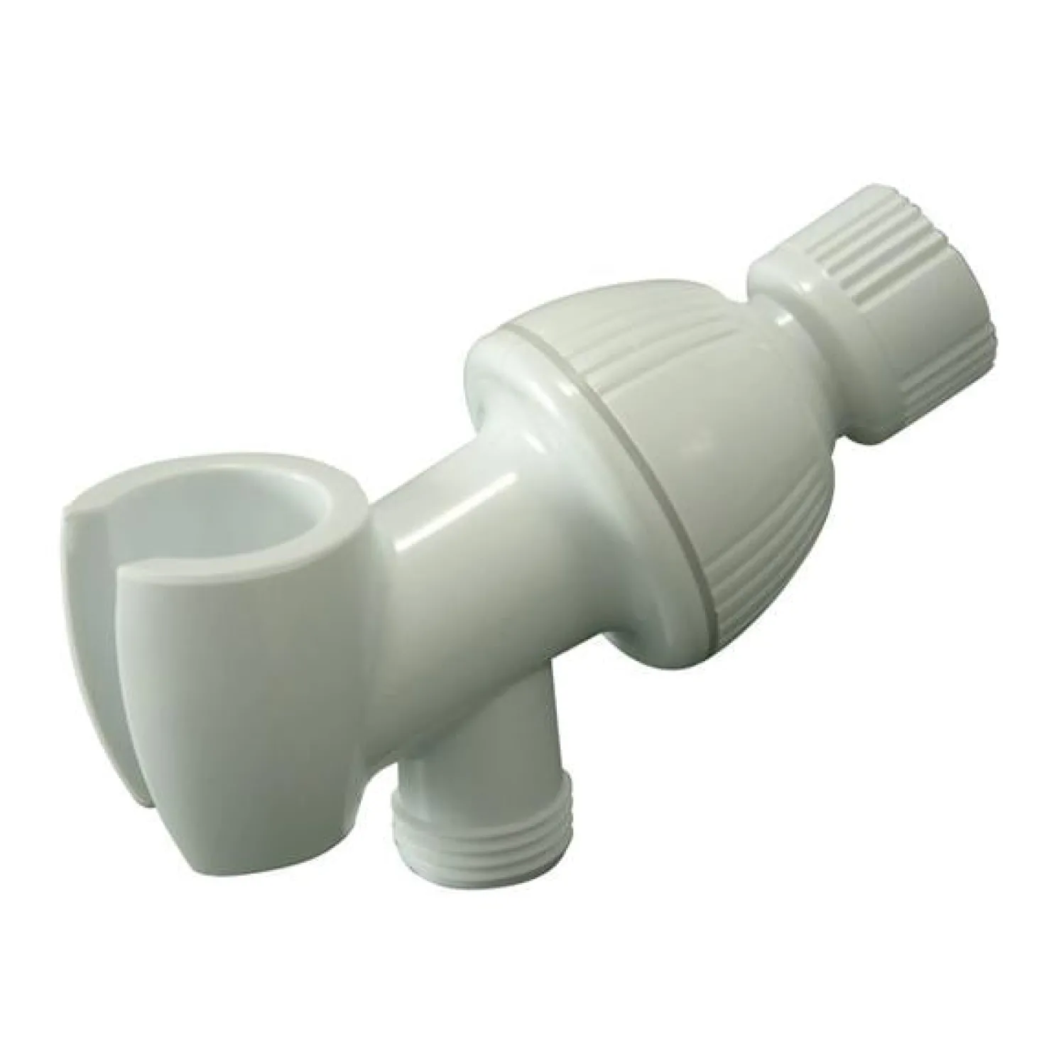 Kingston Brass Plumbing Parts Shower Arm Bracket in White