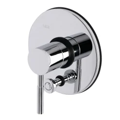 Kingston Brass Pressure Balance Valve Trim Only Without Shower and Tub Spout in Polished Chrome in Polished Chrome