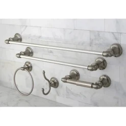 Kingston Brass Provence Collection 5-Piece Towel Bar Bath Hardware Set