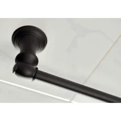 Kingston Brass Provence 5-Piece Bathroom Accessory Set in Black