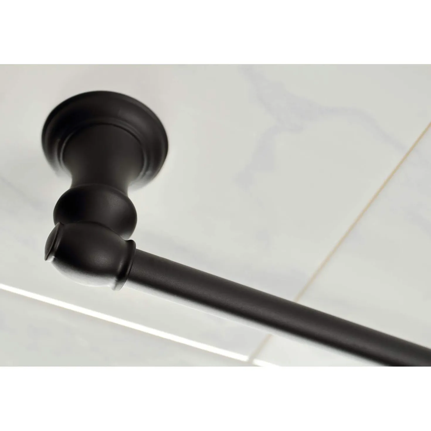 Kingston Brass Provence 5-Piece Bathroom Accessory Set in Black