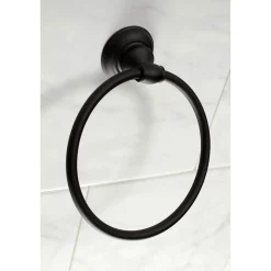 Kingston Brass Provence 5-Piece Bathroom Accessory Set in Black