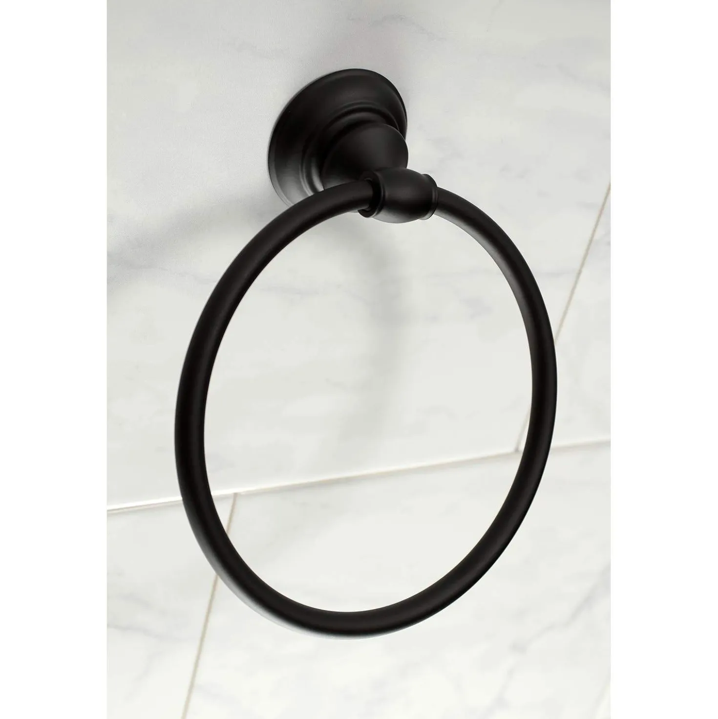 Kingston Brass Provence 5-Piece Bathroom Accessory Set in Black