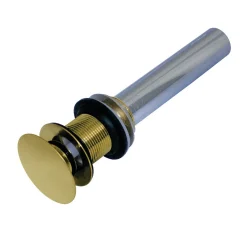 Kingston Brass Push Pop-Up Drain without Overflow