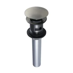 Kingston Brass Push Pop-Up Drain with Overflow Hole