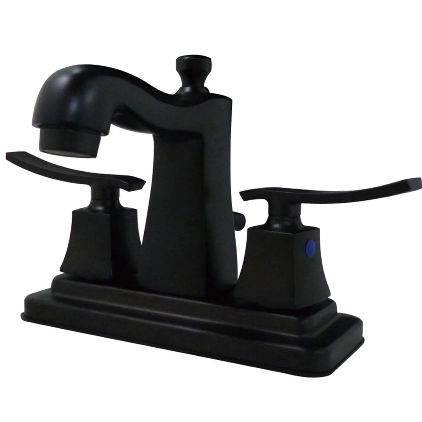 Kingston Brass Queensbury 4-Inch Centerset Lavatory Faucet