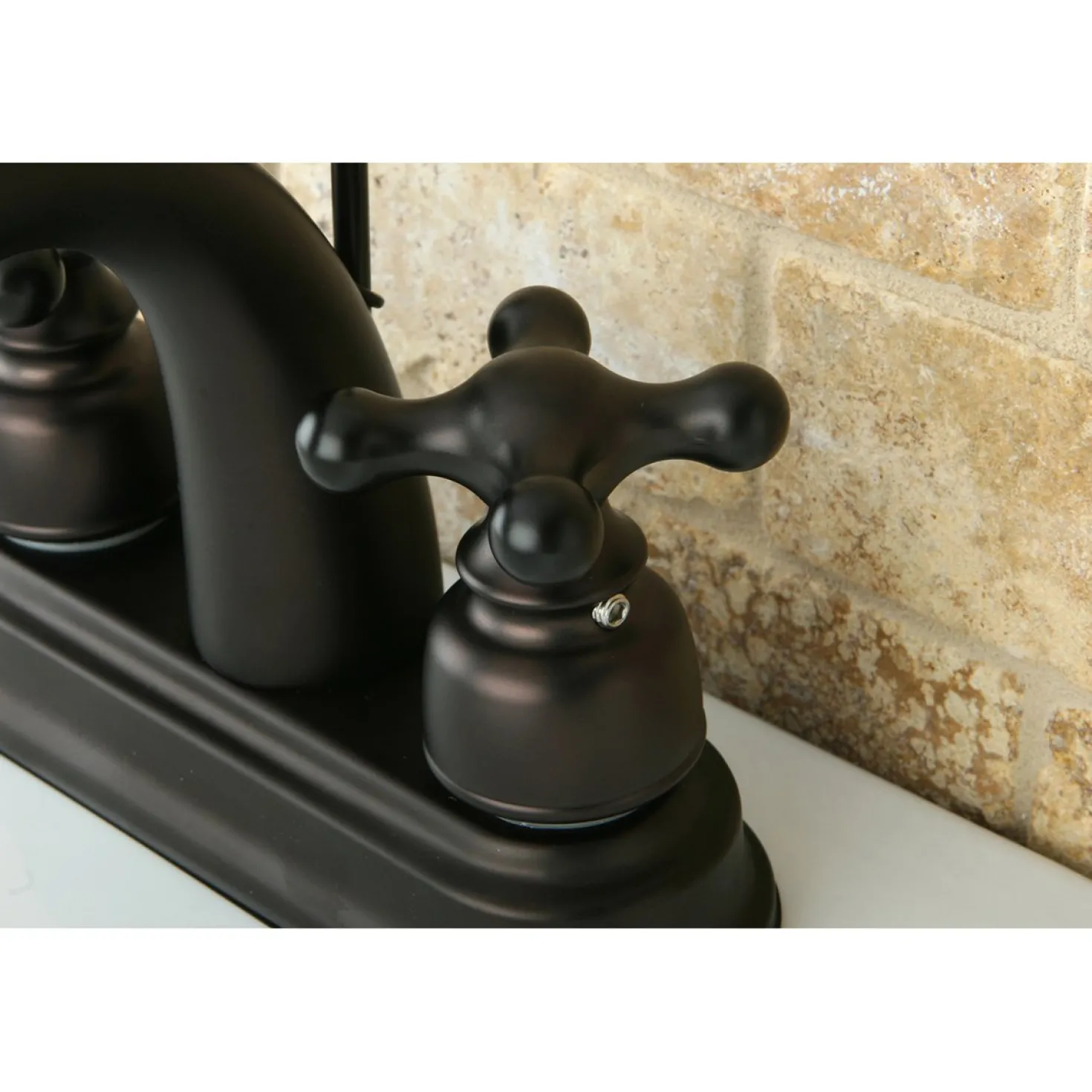 Kingston Brass Restoration 4" Centerset Bathroom Faucet